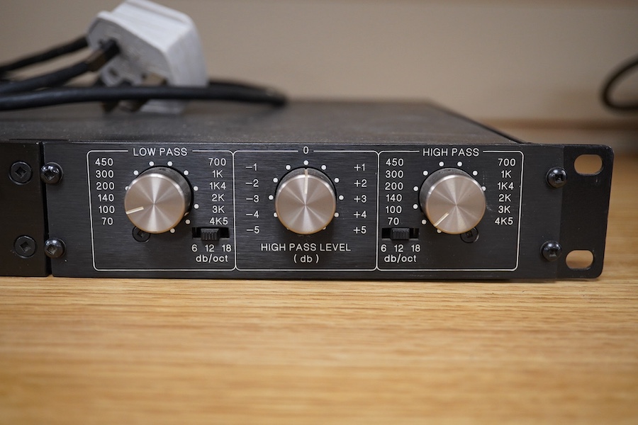 Bryston 10B Active Stereo Crossover for rack mounting. Condition - good, sold untested.